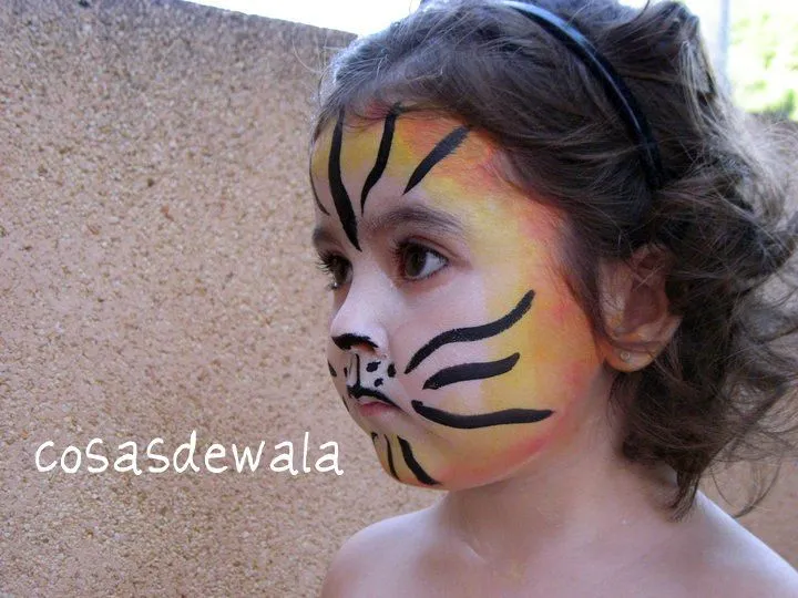 Pintar cara tigre - Imagui