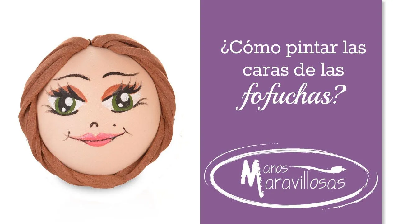 Cómo pintar las caras de fofuchas. Paso a paso - YouTube Cómo pintar las caras de fofuchas. Paso a paso - YouTube
