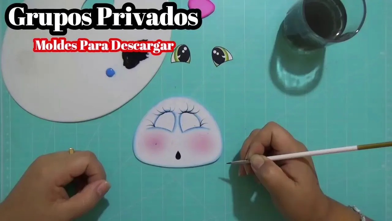 Como Pintar Carita de Conejo en Foamy, Goma Eva, Microporoso, Easy Craft -  YouTube
