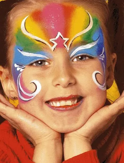 Como pintar la carita de una niña ~ Mimundomanual Como pintar la carita de una niña ~ Mimundomanual