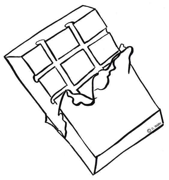 Dibujo de chocolate para colorear » Actividades infantil Dibujo de chocolate para colorear » Actividades infantil