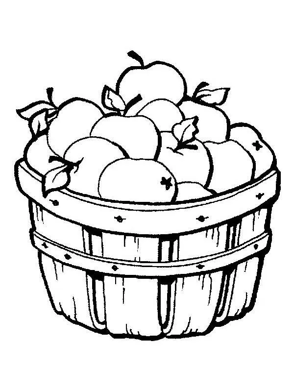 Pintar y colorear dibujos de frutas