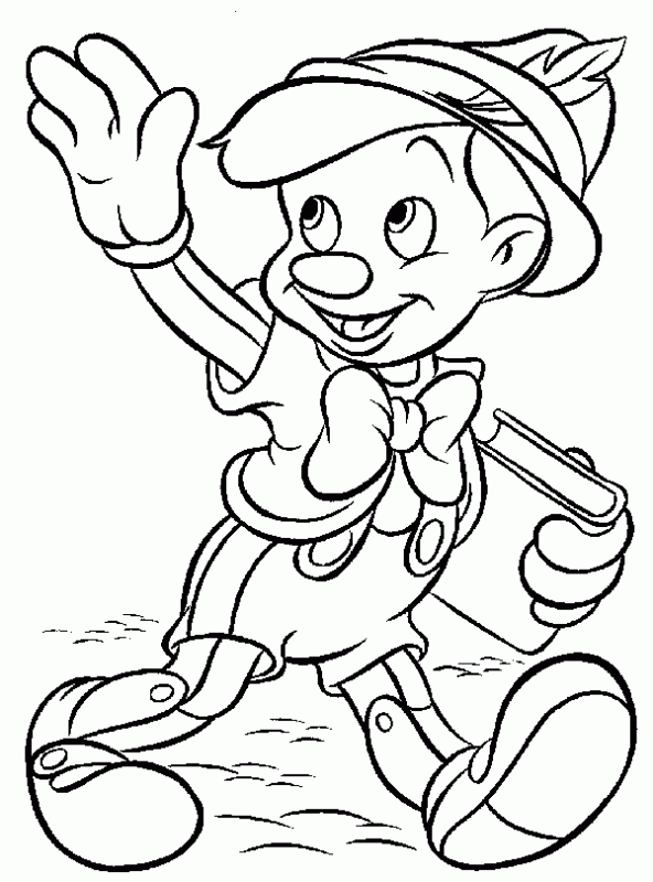 Pintar Colorear !!!: Pinochio