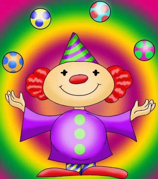Dibujos payasitos bonitos - Imagui