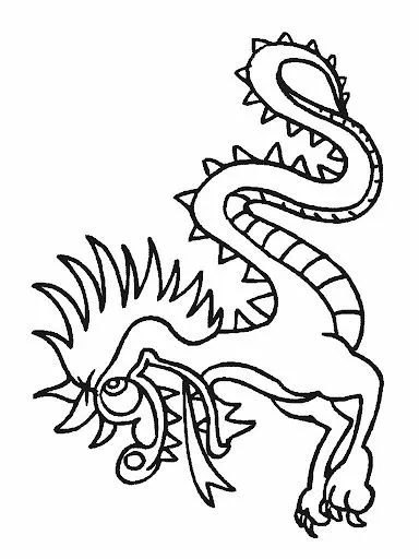 PINTAR DRAGONES CHINOS
