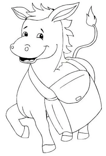 Láminas de Dibujos de Animales para Pintar