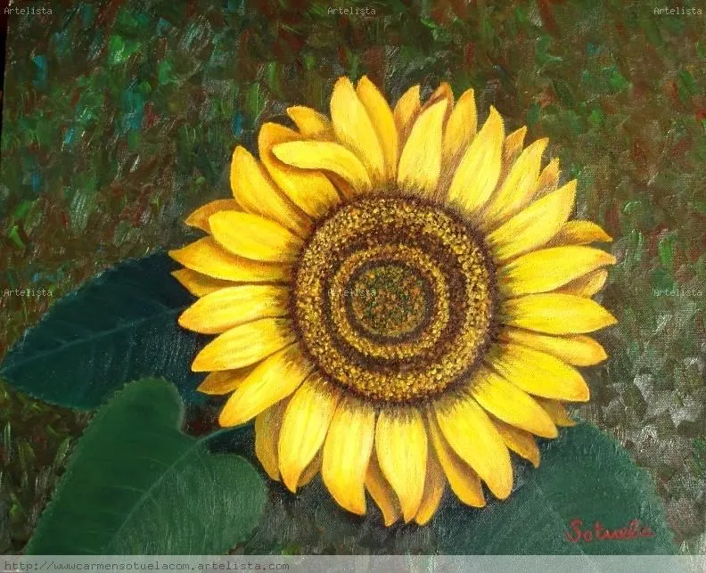 Como pintar un Girasol al óleo « La Tipografia Como pintar un Girasol al óleo « La Tipografia