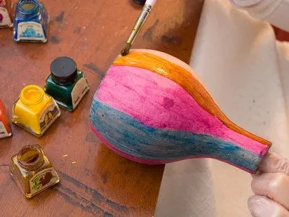 Como pintar jarrones - Imagui