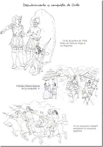 Dibujos para colorear símbolos patrios de Chile - pintar y jugar Dibujos para colorear símbolos patrios de Chile - pintar y jugar