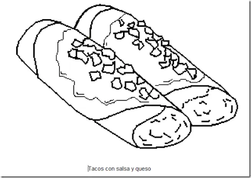 Dibujos comida mexicana para colorear | pintar y jugar, dibujos ... Dibujos comida mexicana para colorear | pintar y jugar, dibujos ...