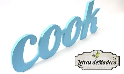 Como pintar letras de madera | Decoideas.Net Como pintar letras de madera | Decoideas.Net
