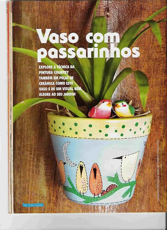 como pintar macetas barro (3) | Aprender manualidades es ...