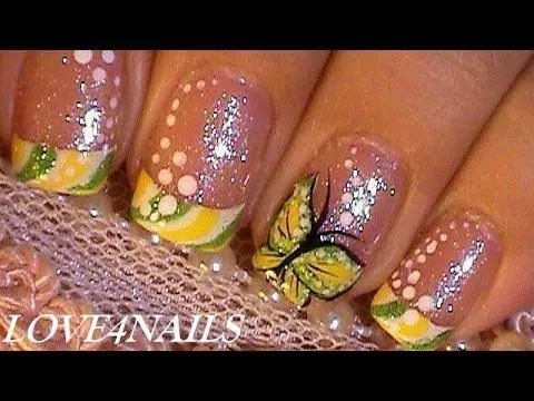 Como Pintar una Mariposa ~ Tutorial Decoracion para Uñas - YouTube Como Pintar una Mariposa ~ Tutorial Decoracion para Uñas - YouTube