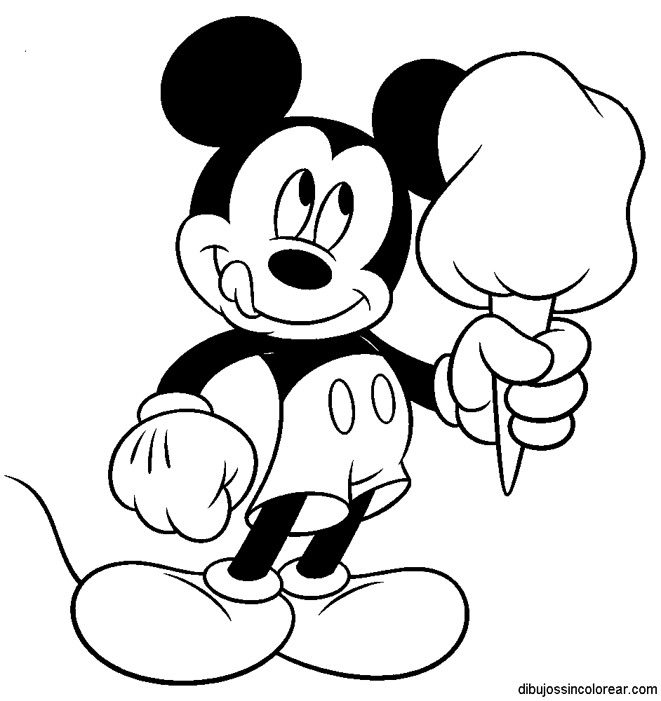 Pintar Mickey Mouse - Imagui