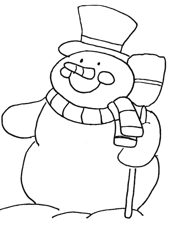 Dibujos para colorear de Muñecos de Nieve en navidad, Plantillas ... Dibujos para colorear de Muñecos de Nieve en navidad, Plantillas ...