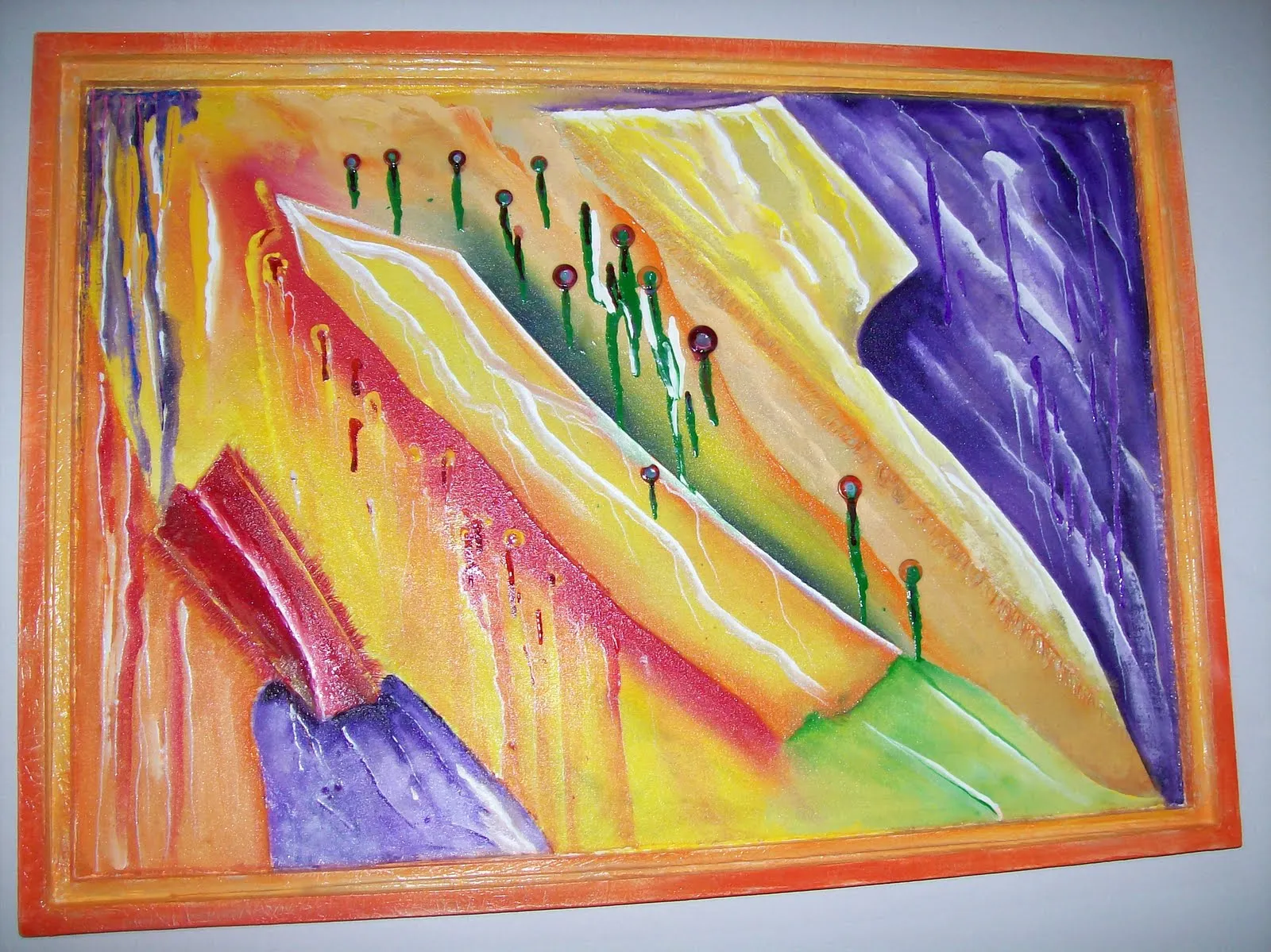 PINTAR CON PASIÓN": CUADRO ABSTRACTO