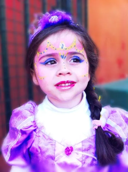 Pintar de princesa la cara - Imagui