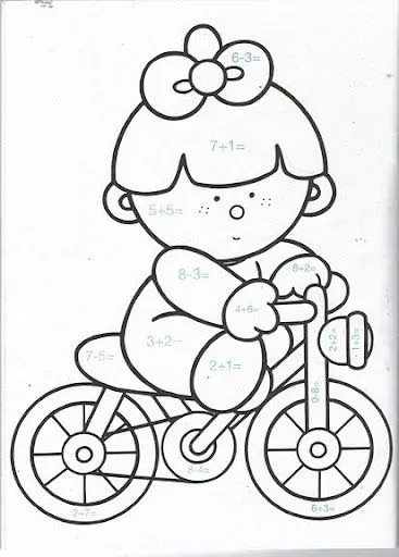 PINTAR CON SUMAS Y RESTAS