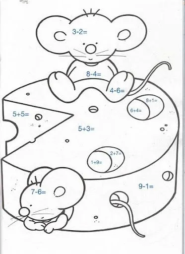 Dibujos con sumas y restas para colorear - 5 fotos e imágenes gratis ...