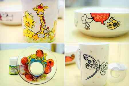 Cómo pintar sobre vidrio y porcelana - Video Decoración Cómo pintar sobre vidrio y porcelana - Video Decoración