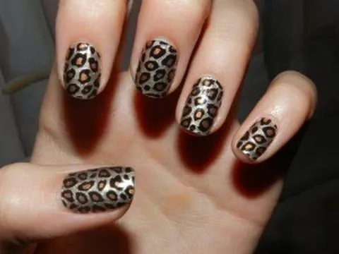 como pintarse las uñas de animal print - YouTube como pintarse las uñas de animal print - YouTube