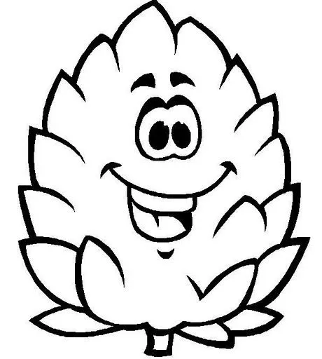Dibujo de una alcachofa - Imagui