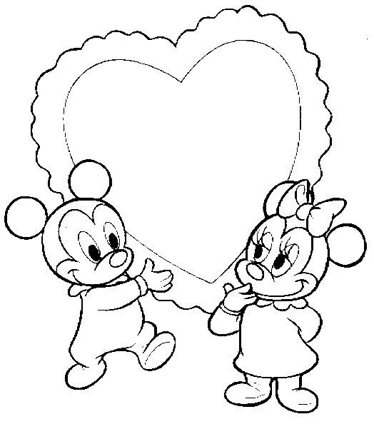 Pinto Dibujos: Dibujos disney del amor y la amistad para colorear Pinto Dibujos: Dibujos disney del amor y la amistad para colorear