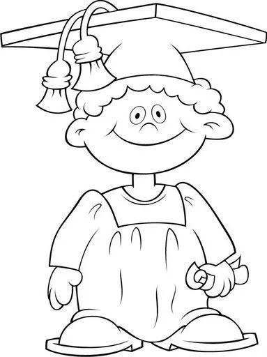 Pinto Dibujos: Graduado para colorear