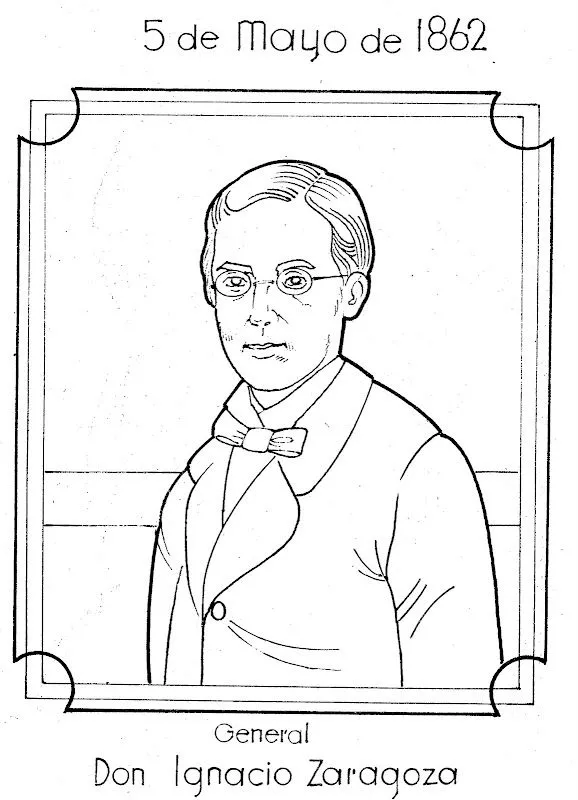 Pinto Dibujos: Ignacio Zaragoza para colorear Pinto Dibujos: Ignacio Zaragoza para colorear