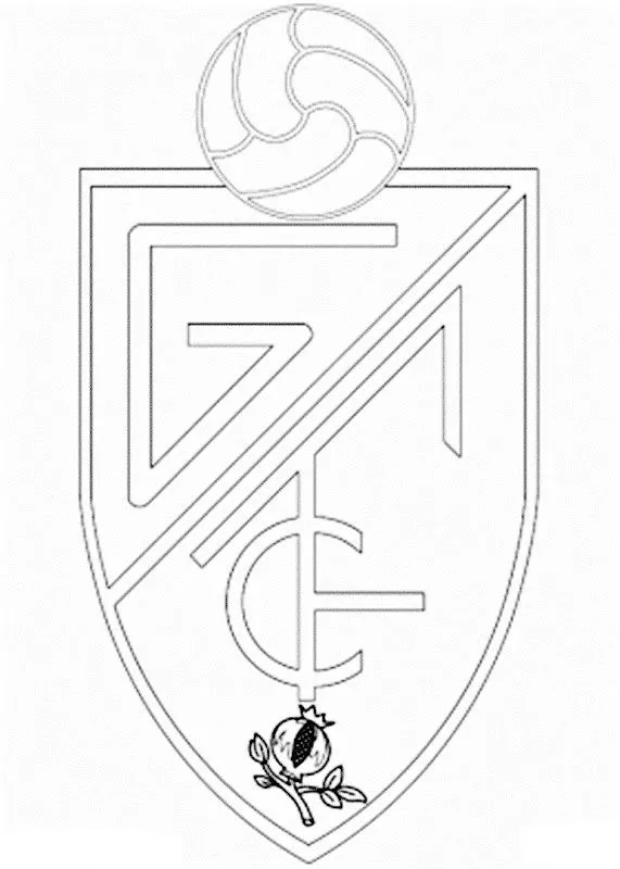 Pinto Dibujos: Imágenes del escudo de Granada para colorear Pinto Dibujos: Imágenes del escudo de Granada para colorear