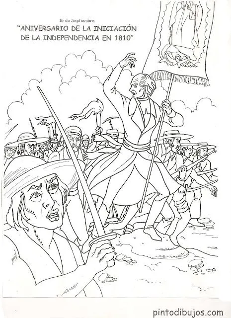 Pinto Dibujos: Independencia de México – 16 de septiembre – para ...