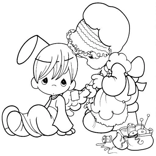 Pinto Dibujos: Mamá cosiendo disfraz para su hijo – precious ... Pinto Dibujos: Mamá cosiendo disfraz para su hijo – precious ...