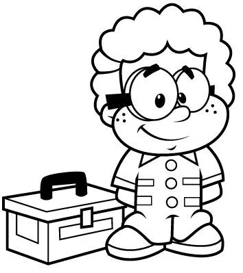 Pinto Dibujos: Mecánico para colorear