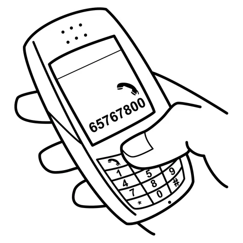 Pinto Dibujos: Movil Celular Nokia para colorear Pinto Dibujos: Movil Celular Nokia para colorear