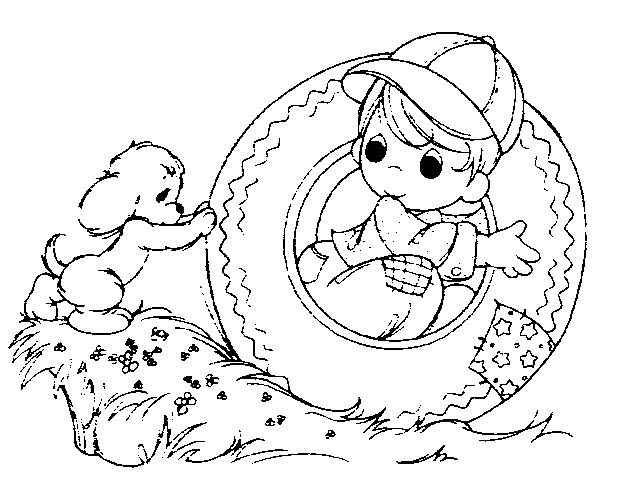 Pinto Dibujos Nias Jugando Con La Cuerda Para Colorear | Your ...