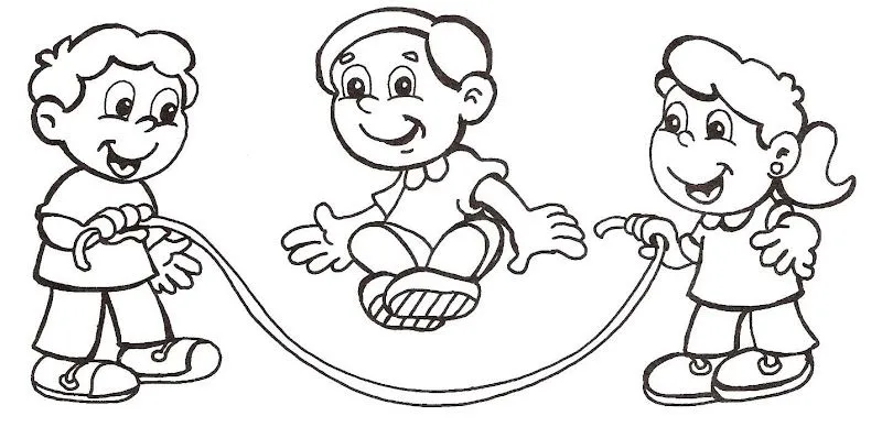 Niño saltando la cuerda para colorear - Imagui Niño saltando la cuerda para colorear - Imagui