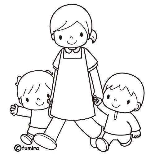Imagenes de niños estudiantes para colorear - Imagui