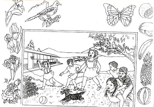 Pinto Dibujos: la primavera para colorear