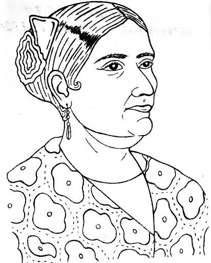 Pinto Dibujos: Josefa Ortiz de Domínguez para colorear Pinto Dibujos: Josefa Ortiz de Domínguez para colorear