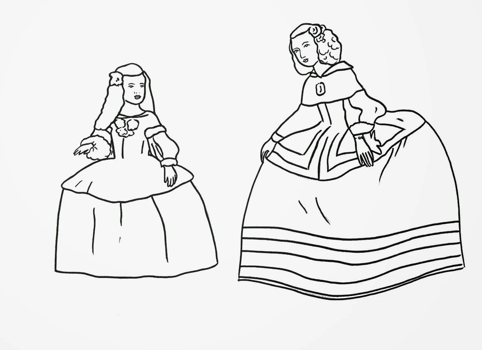 Pintores famosos: Velázquez para niños. Obras para colorear. Cómo ... Pintores famosos: Velázquez para niños. Obras para colorear. Cómo ...