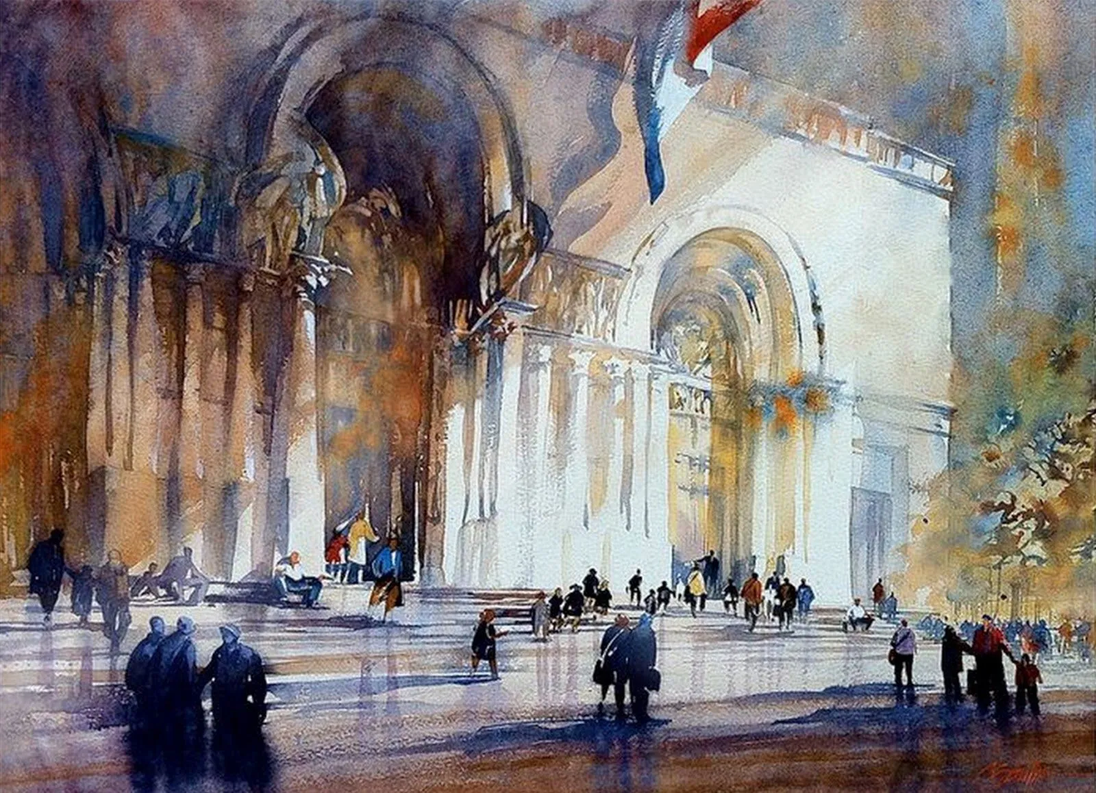 Pintores Paisajistas Acuarelistas, Thomas W Schaller, USA ... Pintores Paisajistas Acuarelistas, Thomas W Schaller, USA ...