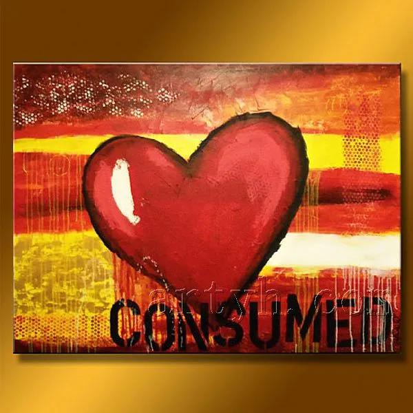 Pintura abstracta de amor - Imagui