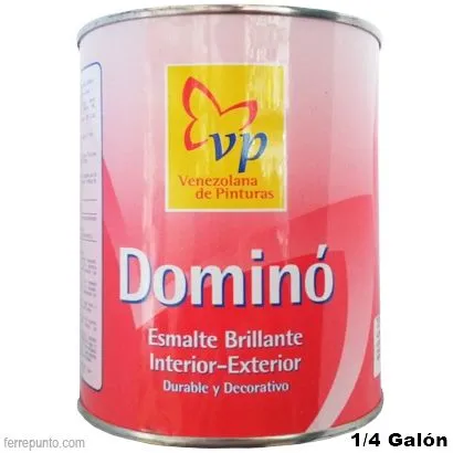 Pintura De Aceite Color Blanco Mate De 1/4 Marca Vp Domino en ...