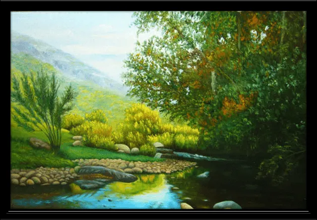 Pintura Artesanal: Cuadros de paisajes