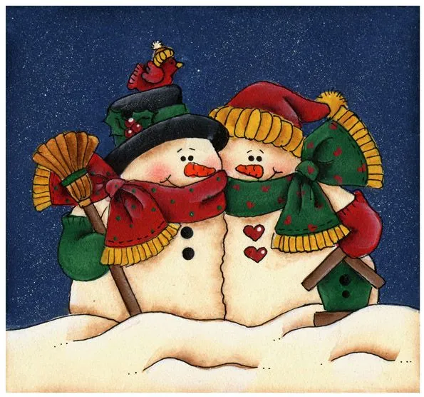 Pintura country navidad picasa - Imagui