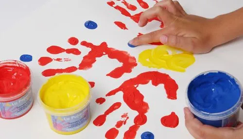 Cómo hacer pintura de dedos casera - Pintar Sin Parar Cómo hacer pintura de dedos casera - Pintar Sin Parar