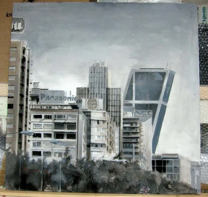 Pintura figurativa contemporánea paisaje urbano - Vendido en Venta ... Pintura figurativa contemporánea paisaje urbano - Vendido en Venta ...