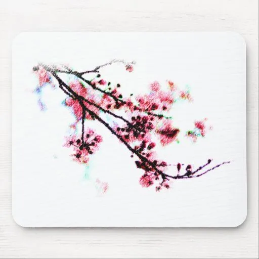 Pintura cerezo japones - Imagui