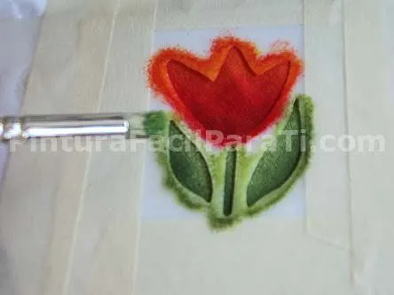 Pintura de Flores para Camisetas (parte 2) | PINTURA FACIL PARA TI Pintura de Flores para Camisetas (parte 2) | PINTURA FACIL PARA TI
