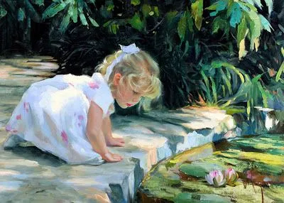 Pintura y Fotografía Artística : ARTE FIGURATIVO EN NIÑAS